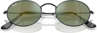 Ray-Ban Rb 3547N Oval Zonnebrillen - unisex - Zonnebrillen - Zwart - 51 MM - Accessoires