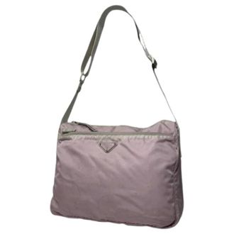 Prada Pre-owned Vintage Cross Body Bag - Dames - Pre-owned - Roze - Maat: ONE Size