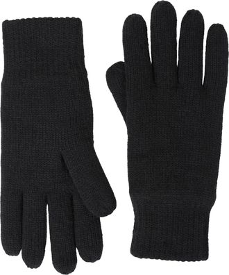 Mountain Warehouse Thinsulate Womens Knitted Gloves - Warm Glove, Double Lined - For Black