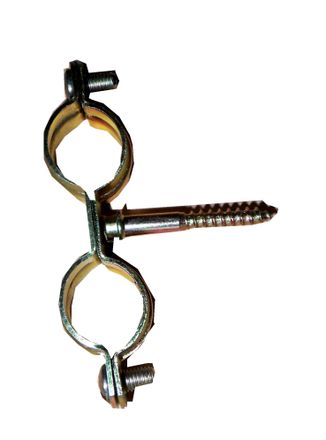 Fischer Abrazadera Metalica Doble Amd 10-12 098844-545772 (caja 50 Unidades)