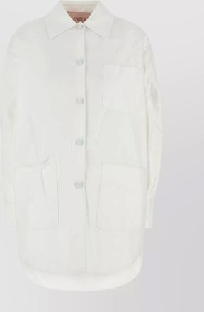 Valentino Garavani oversize cotton blend jacket