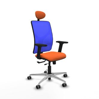 Piqueras y Crespo Silla De Oficina Piqueras Y Crespo Motilla Negro Espuma Alta Densidad