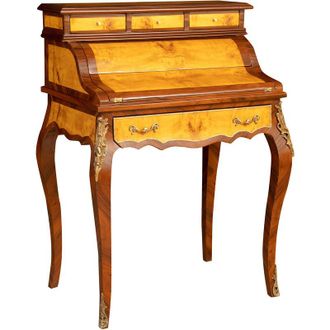 Biscottini International Scrivania Consolle Tavolo non Allungabile Legno con Cassetti Salotto Soggiorno