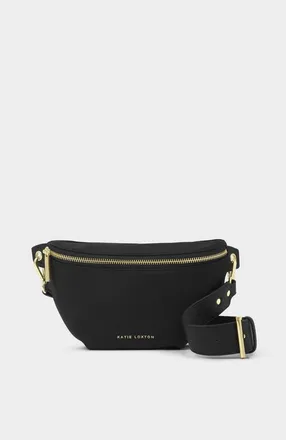 Katie Loxton Nylon-Luxe Belt Bag in Black at Nordstrom