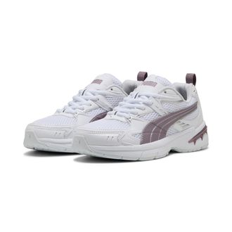 Puma Sneaker PUMA MILENIO TECH 2000, Damen, Gr. 42,5, silber (puma wei&szlig;, plum jam, puma silber), Textil, unifarben, Schuhe Sneaker
