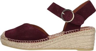 Viguera Gevouwen Sandalen 2381 - Dames - Sleehakken - Rood - 41 EU - Su&egrave;de - Schoenen