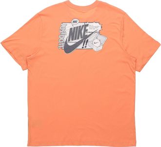 Nike AS M Nike Sportswear NSW Tee Shoe Printing Short Sleeve Red Orange CT6869-871