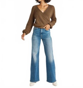 Splendid Adele Wrap Sweater In Walnut