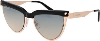 Dsquared2 Accessoires, Dames, Veelkleurig, ONE Size, Cat Eye Zonnebril