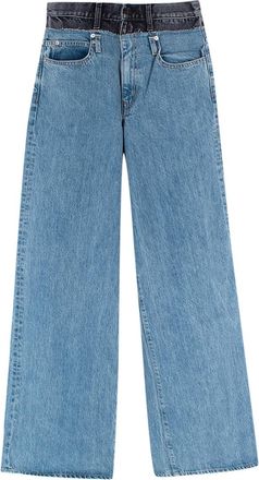 Slvrlake Denim Slvrlake Re-Work Eva Double Wide Leg Jeans Size XS