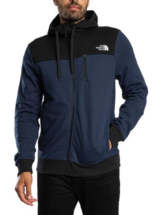 The North Face Tech New Peak Zip Hoodie, Blauw