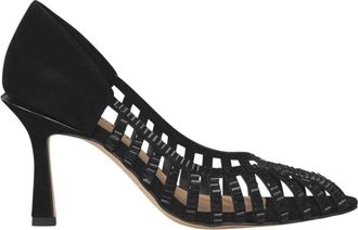Alma En Pena Spiegeleffect hak schoen - Dames - Pumps - Zwart - 36 EU - Schoenen