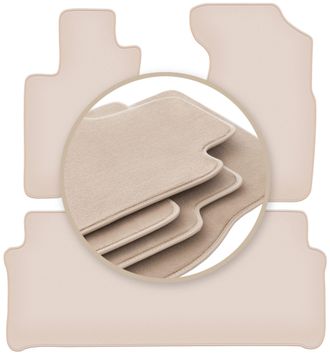 OEM Alfombrillas Beige Premium Para Honda Cr-v Ii Suv 2001-2006
