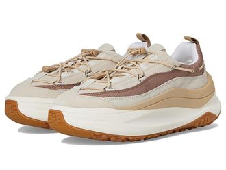 Moon Boot Moon247 Xlace Womens Walking Shoes White/Taupe : EU 40 (US Womens 7.5) B - Medium, Synthetic