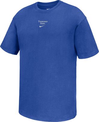 Nike Mens College (Tennessee State Univeristy) Short-Sleeve T-Shirt in Blue | M11766TESU26-RYL