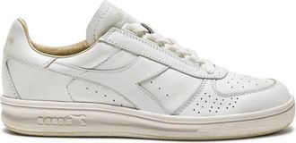 Diadora Premium Stone Washed Unisex Sneakers - Heren - Sneakers - Wit - 36 EU - Katoen - Schoenen