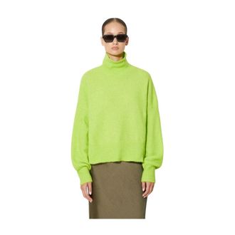 Sams&oslash;e & Sams&oslash;e Agneta Skirt - Knitwear - Mujer - Verde - M