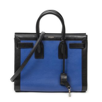 Saint Laurent Pre-owned Womens Small Sac de Jour Shoulder Bag - Blue - One Size