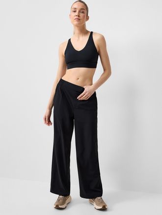 Projek Raw Womens Wide-leg stretch weave pant