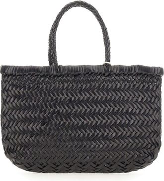 Dragon Diffusion Gora Mini Woven Flat Shoulder Bag