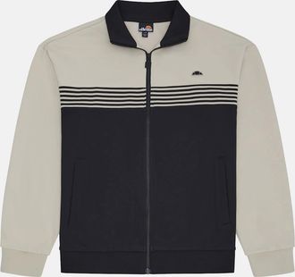 Ellesse Mens Mondavio Track Top - Beige/Black - Cream - Size: 38/Regular