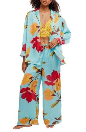 Free People Dreamy Days Print Pajamas in Bloomrush Print at Nordstrom, Size X-Small