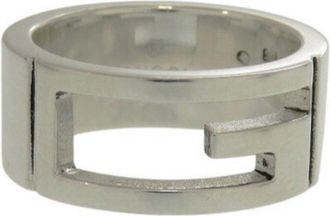 Gucci Silver Silver 925 Band Ring (Pre-Owned)
