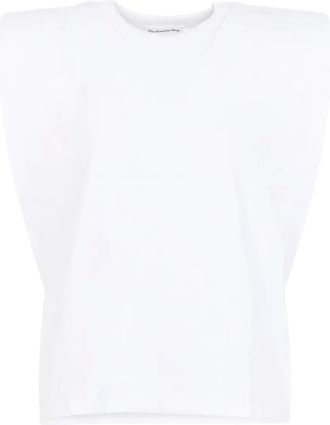 Frankie Shop T-shirt con spalline - Bianco