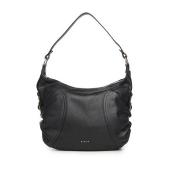 Francesco Biasia Black Leather Womens Bag
