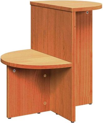 vidaXL Vidaxl - Mesa lateral Marrón cera 50 x 40 x 50 cm Madera maciza de pino