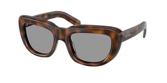 Prada PR D07SF Asian Fit 20D50Q Womens Sunglasses Tortoiseshell Size 54