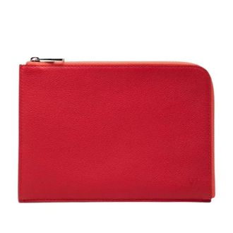 Louis Vuitton Pre-owned Pochette Jour PM - Dames - Pre-owned - Rood - Maat: ONE Size Leer