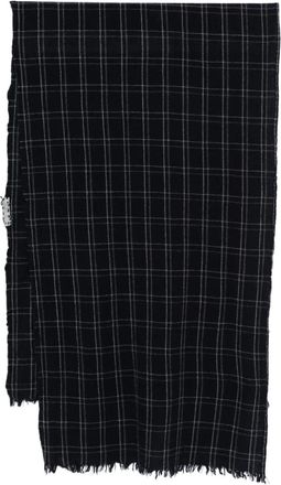 Pr&iuml;vate 0204 Geruite sjaal - Blauw