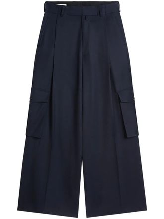 Dries Van Noten Piers Tris 1176 M. W.Pants Nav