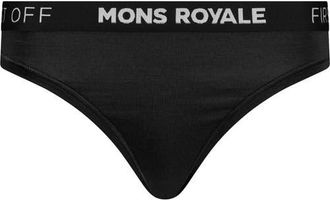 Mons Royale Stratos Merino Thong - Womens in Black at Nordstrom, Size X-Large