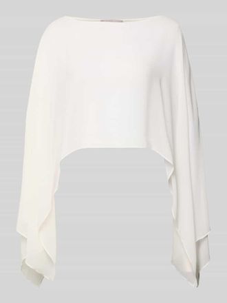 Christian Berg Cocktail Relaxed Fit Stola in semitransparentem Design in Ecru, Gr&ouml;&szlig;e L