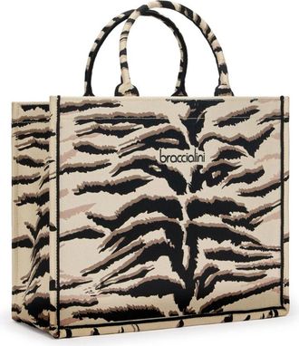 Braccialini Winter Tote - Dames - Tassen - Zwart - Maat: ONE Size Katoen