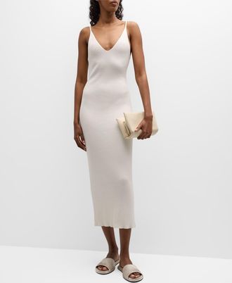 Sablyn Allison Rib-Knit Midi Dress