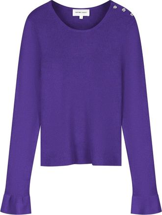 Fab By Fabienne Chapot Fabienne Chapot, Truien & Vesten, Dames, Paars, M, Leer, Lilo Pullover