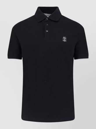 Brunello Cucinelli cotton short-sleeve polo shirt