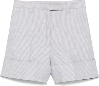 Thom Browne Shorts gessati - Grigio