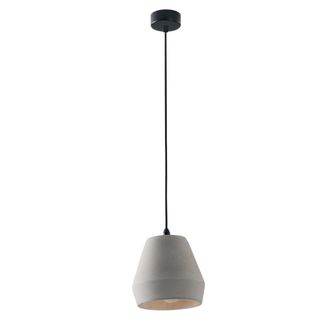 Luce-Ambiente-Design Suspensi&ograve;n de hormig&ograve;n gris 18 cm