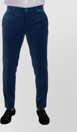 Dolce & Gabbana velvet slim-fit two-piece tuxedo suit