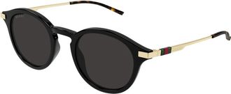 Gucci Stijlvolle zonnebril - Heren - Accessoires - Zwart - Maat: 48 MM