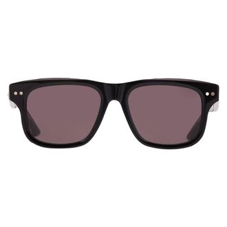 Montblanc Grey Square Mens Sunglasses MB0319S 001 55