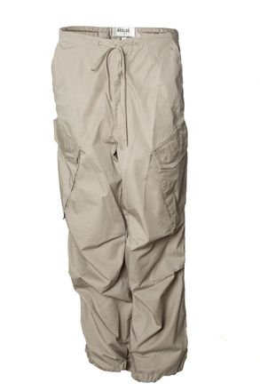 A Gold E Agolde, beige cargo trousers