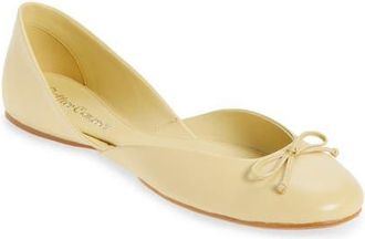 Jeffrey Campbell Perky dOrsay Ballet Flat in Butter at Nordstrom, Size 9.5