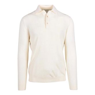 FILIPPO DE LAURENTIIS Polo a Maniche Lunghe in Maglia - - Tops - Uomo - Beige - 2XL