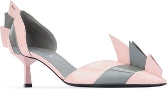 Prada Womens Decollete Heel Pink Satin