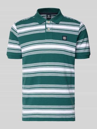 Lerros Regular Fit Poloshirt mit Label-Patch in Gruen, Gr&ouml;&szlig;e XXXL